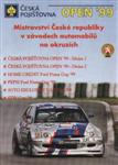 Programme cover of Brno Circuit, 1999