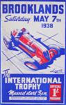 Programme cover of Brooklands (GBR), 07/05/1938