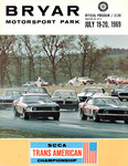 Programme cover of Bryar Motorsport Park, 20/07/1969