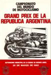 Programme cover of Buenos Aires, 28/03/1982
