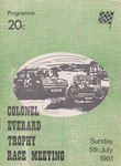 Programme cover of Breedon Everard Raceway, 05/07/1981
