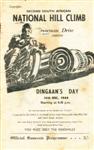Programme cover of Burman Drive Hill Climb, 16/12/1948