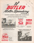 Programme cover of Butler Motor Speedway, 1983