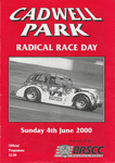 Programme cover of Cadwell Park Circuit, 04/06/2000