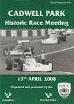 Programme cover of Cadwell Park Circuit, 13/04/2008