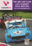 Programme cover of Cadwell Park Circuit, 05/09/2010