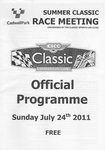 Programme cover of Cadwell Park Circuit, 24/07/2011