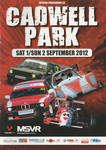 Programme cover of Cadwell Park Circuit, 02/09/2012
