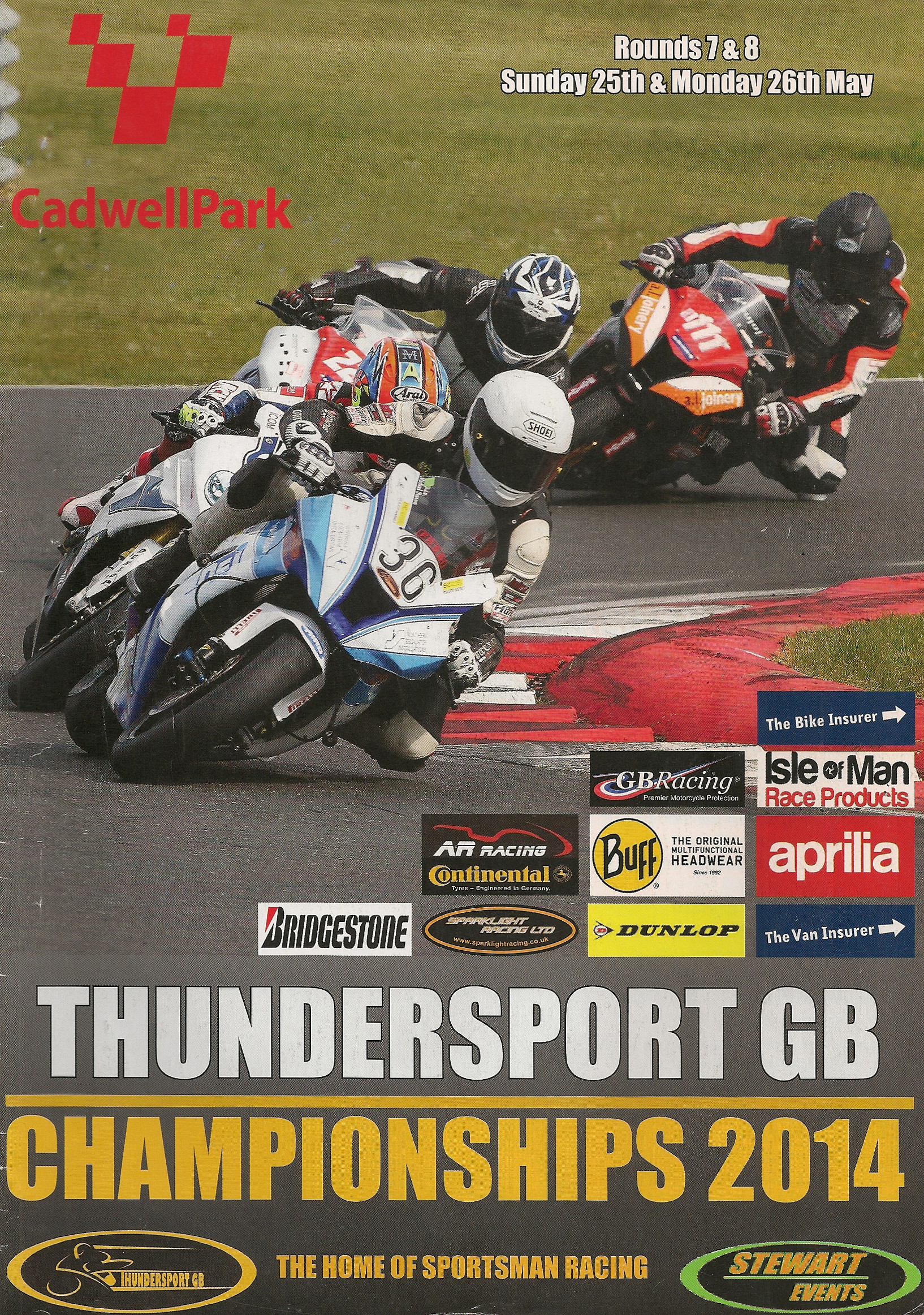 Programme cover of Cadwell Park Circuit, 26/05/2014