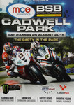 Programme cover of Cadwell Park Circuit, 25/08/2014
