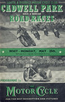 Programme cover of Cadwell Park Circuit, 25/05/1953