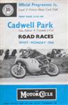 Programme cover of Cadwell Park Circuit, 06/06/1960