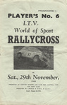 Programme cover of Cadwell Park Circuit, 29/11/1969