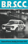 Programme cover of Cadwell Park Circuit, 03/06/1973