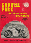 Programme cover of Cadwell Park Circuit, 18/09/1977