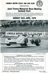 Programme cover of Cadwell Park Circuit, 24/06/1979