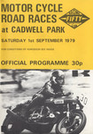 Programme cover of Cadwell Park Circuit, 01/09/1979