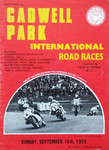 Programme cover of Cadwell Park Circuit, 16/09/1979