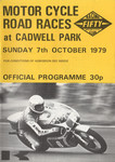 Programme cover of Cadwell Park Circuit, 07/10/1979