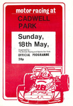 Programme cover of Cadwell Park Circuit, 18/05/1980