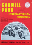 Programme cover of Cadwell Park Circuit, 04/04/1982