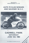 Programme cover of Cadwell Park Circuit, 12/06/1982