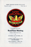 Programme cover of Cadwell Park Circuit, 09/10/1982