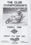 Programme cover of Cadwell Park Circuit, 12/06/1983