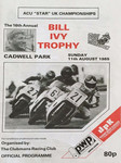 Programme cover of Cadwell Park Circuit, 11/08/1985