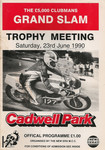 Programme cover of Cadwell Park Circuit, 23/06/1990