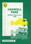 Programme cover of Cadwell Park Circuit, 22/07/1990