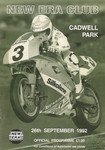 Programme cover of Cadwell Park Circuit, 26/09/1992