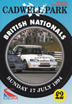 Programme cover of Cadwell Park Circuit, 17/07/1994