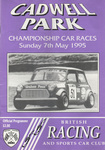 Programme cover of Cadwell Park Circuit, 07/05/1995
