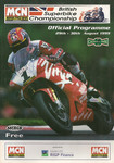 Programme cover of Cadwell Park Circuit, 30/08/1999