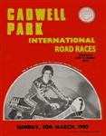 Programme cover of Cadwell Park Circuit, 30/03/1980