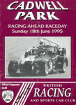 Programme cover of Cadwell Park Circuit, 18/06/1995