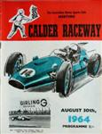 Programme cover of Calder Park Raceway, 30/08/1964
