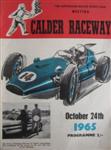 Programme cover of Calder Park Raceway, 24/10/1965