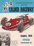 Programme cover of Calder Park Raceway, 28/08/1966