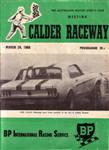 Programme cover of Calder Park Raceway, 24/03/1968