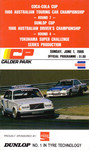 Programme cover of Calder Park Raceway, 01/06/1986