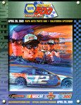 Programme cover of California Speedway, 29/04/2001