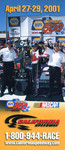 Brochure cover of California Speedway, 29/04/2001