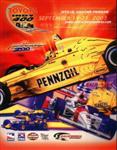 Programme cover of California Speedway, 21/09/2003