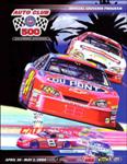 Programme cover of California Speedway, 02/05/2004
