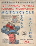 Programme cover of Carlsbad Raceway, 18/09/1966