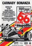 Programme cover of Carnaby Raceway, 16/10/1983