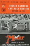 Programme cover of Castle Combe Circuit, 03/10/1953