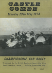 Programme cover of Castle Combe Circuit, 29/05/1978